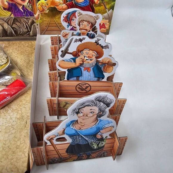 BOOM BANG GOLD BOARD GAME HABA FAMILY ENGLISH 2-4 PLAYERS COMPLETE - Picture 3 of 6